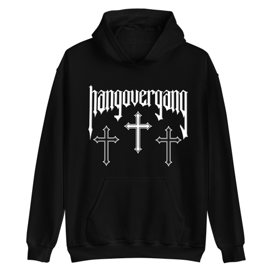"HangOverGang" Cross Hoodie