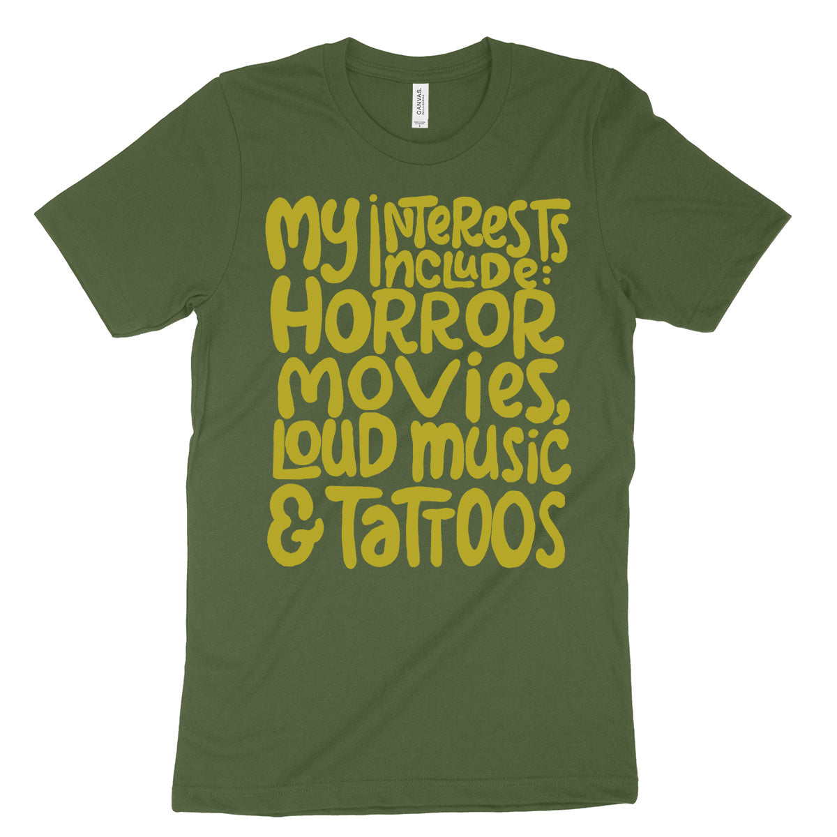 Horror Loud Music Tattoos Shirt