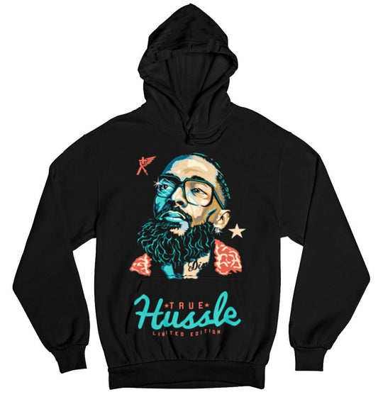 "Hussle BLK" Uni-Sex Heavy Weight Hoodie