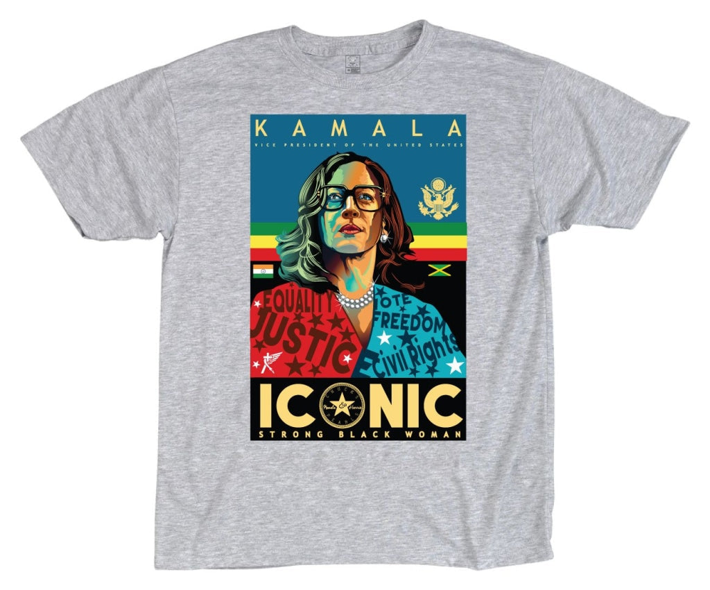 "Iconic Kamala" Uni-Sex Tee
