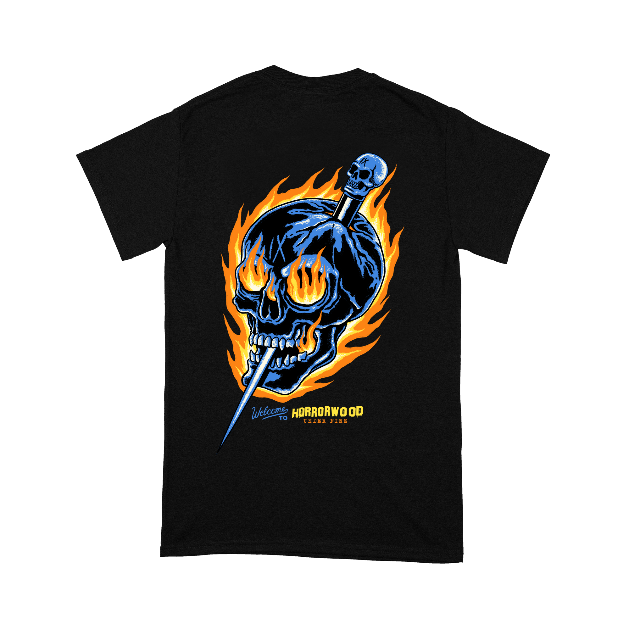 "Flaming Skull" T-Shirt