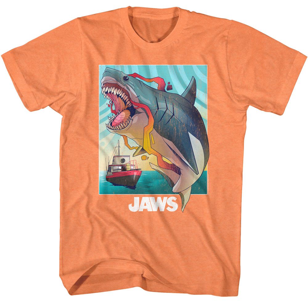 Jaws - Colorful Boyfriend Tee