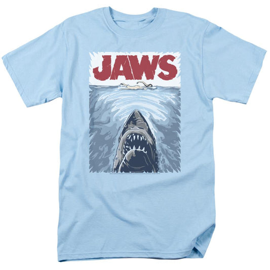 Jaws Graphic Poster T-Shirt