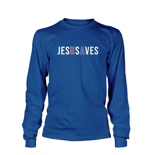 JESUSAVES Long Sleeve T-Shirt