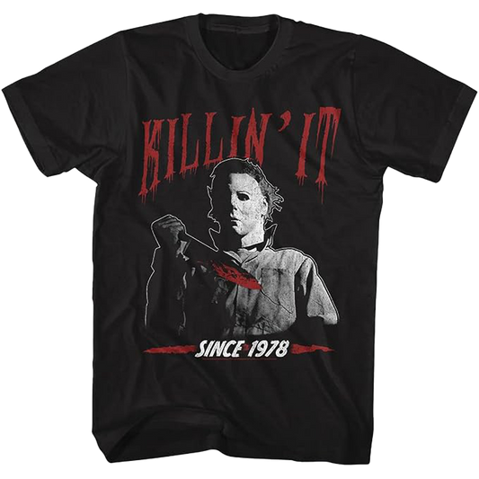 Halloween Horror Movie Michael Myers Killin' It Since 1978 T Shirt