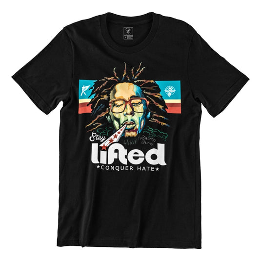 "Lifted Americana BLK" Uni-Sex Tee