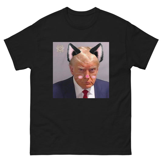 Catboy Trump Mugshot Cringey Tee Style001