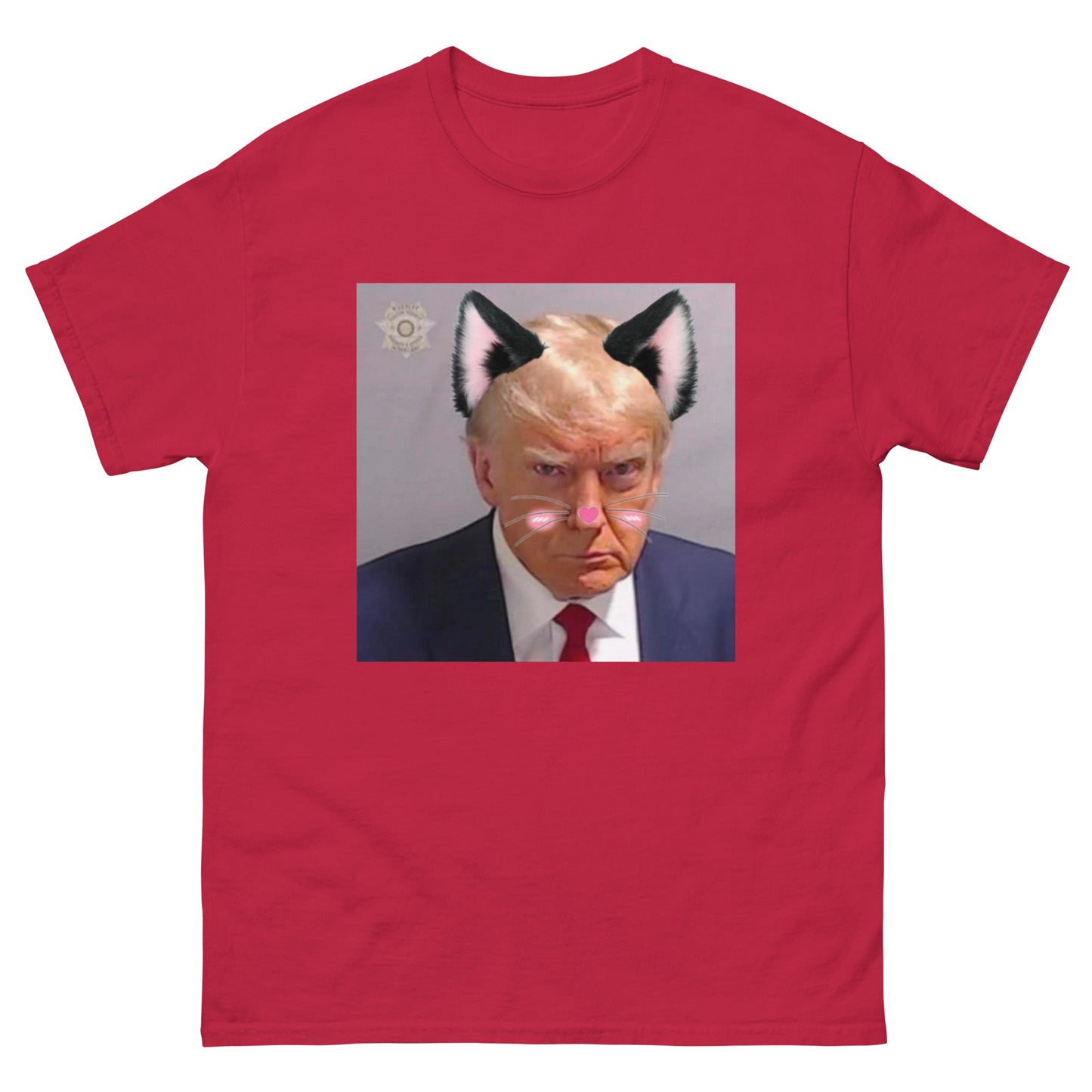 Catboy Trump Mugshot Cringey Tee Style001