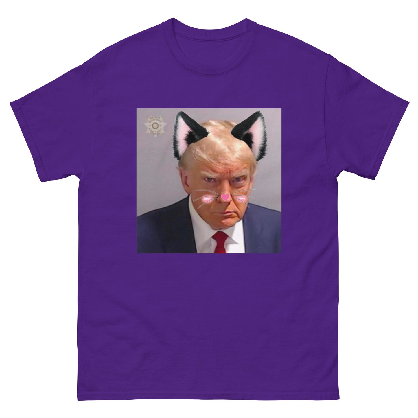 Catboy Trump Mugshot Cringey Tee Style001