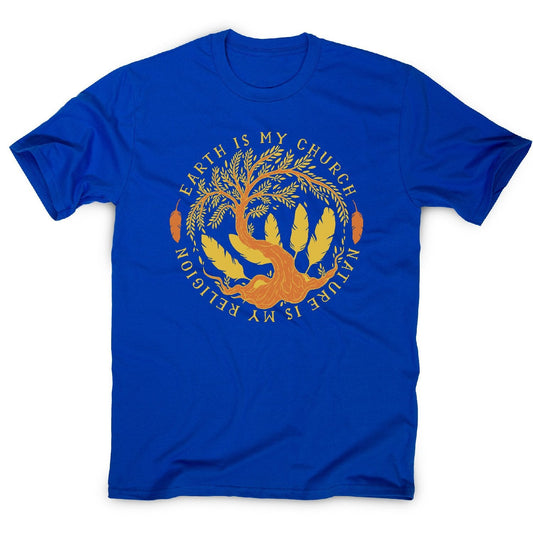 Nature quote - men's funny premium t-shirt