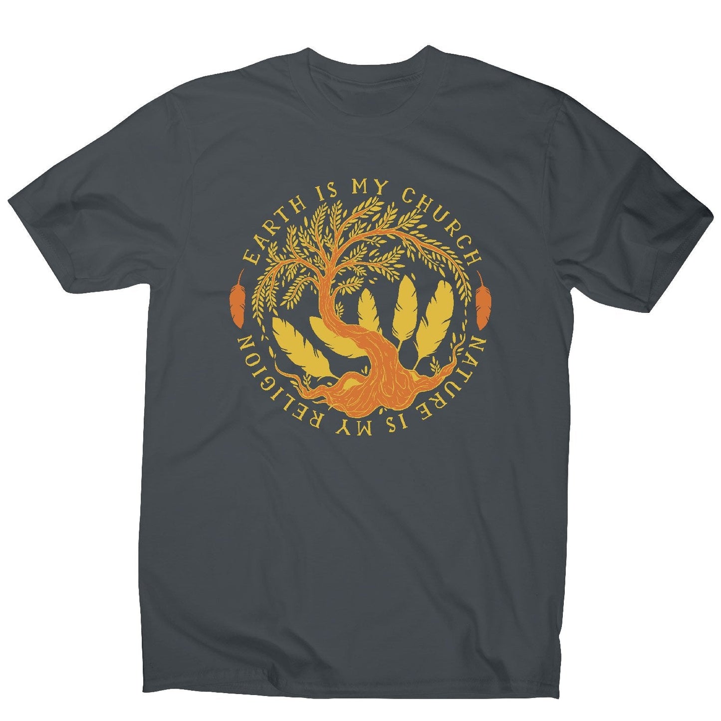 Nature quote - men's funny premium t-shirt