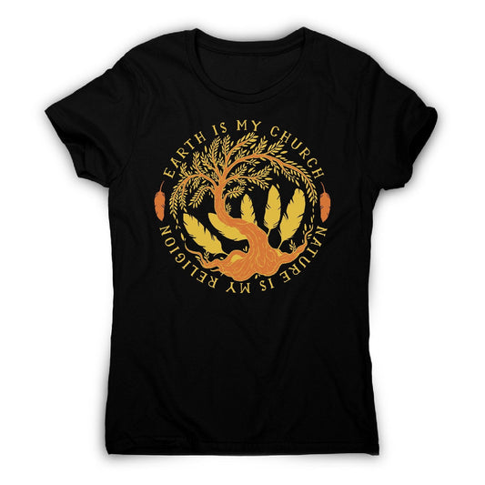 Nature quote - women's funny premium t-shirt