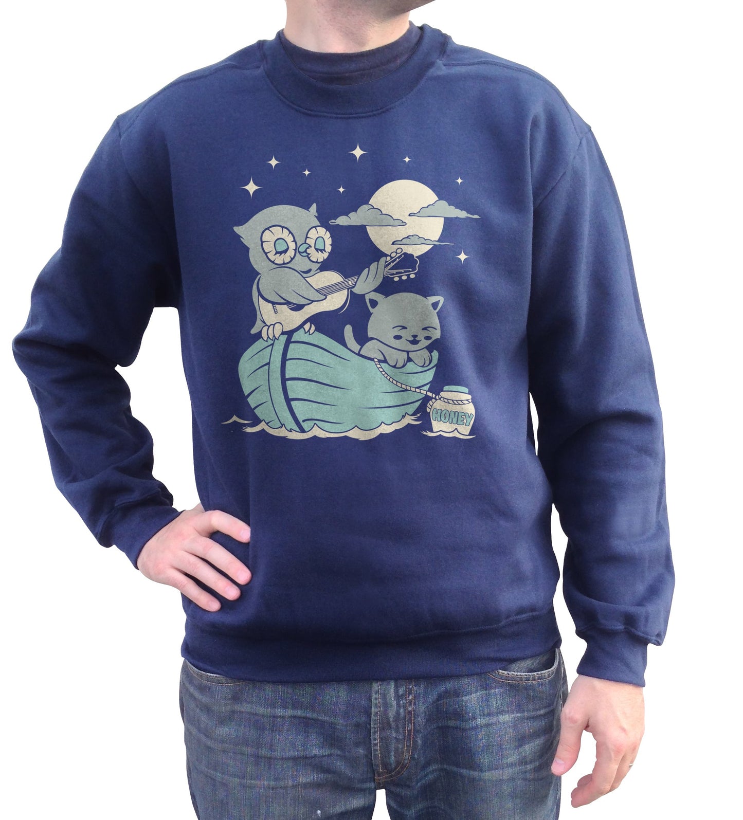 Unisex The Owl And the Pussycat Sweatshirt - By Ex-Boyfriend