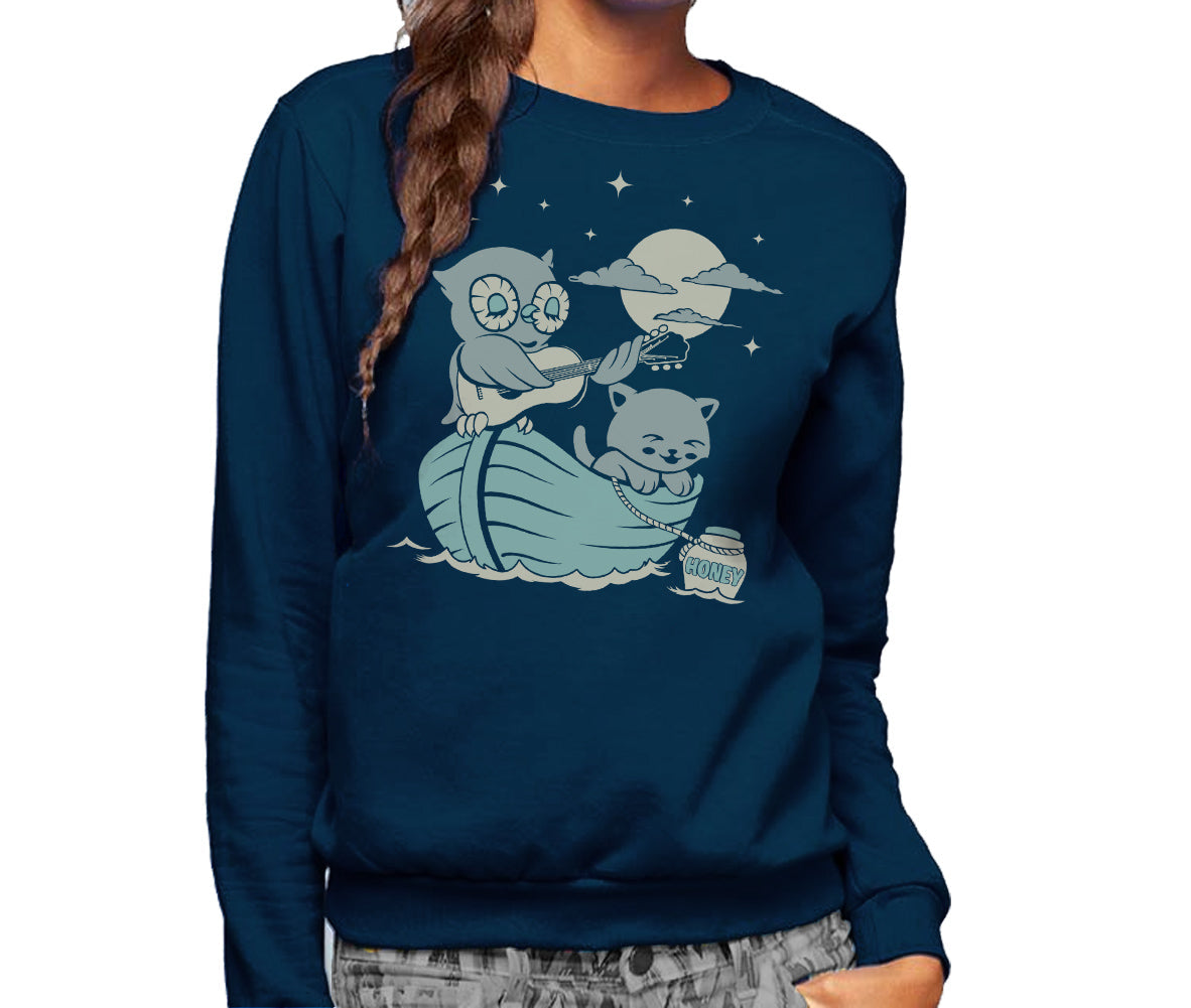 Unisex The Owl And the Pussycat Sweatshirt - By Ex-Boyfriend