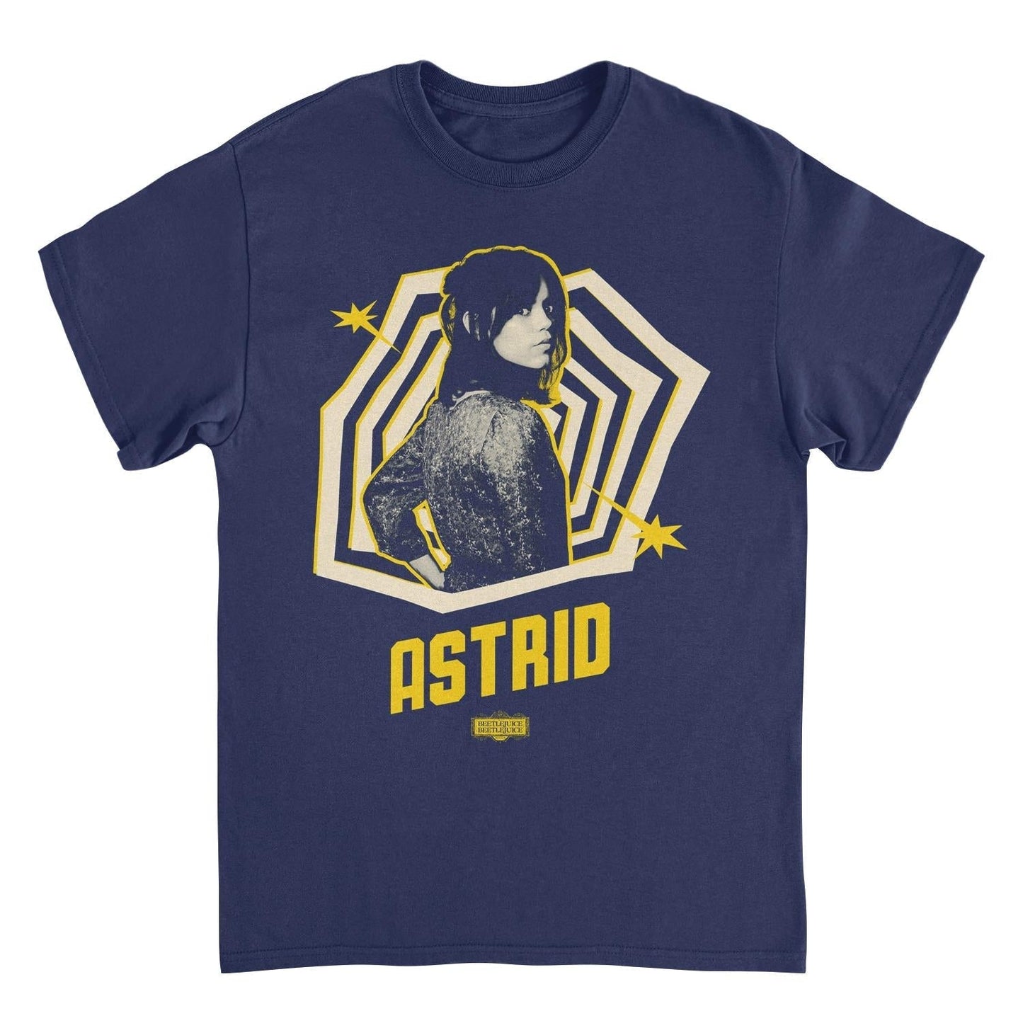 Beetlejuice Astrid Pose Transparent T-Shirt Style001