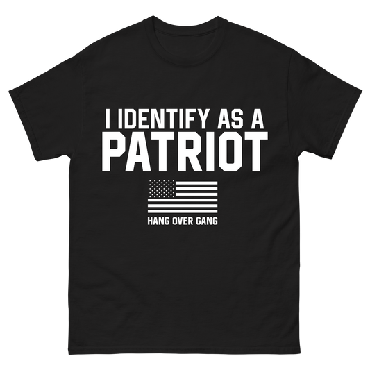 "I Identify As a Patriot" T-Shirt