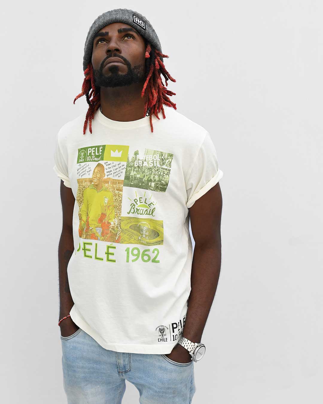 PelÃ© 1962 Photo Collage Tee