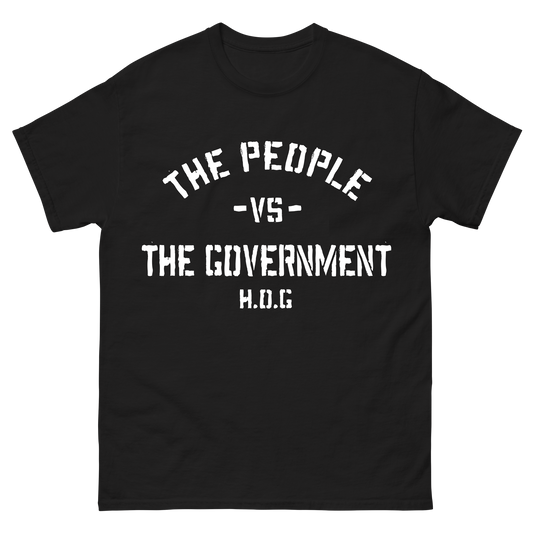 "The People vs The Government" T-Shirt