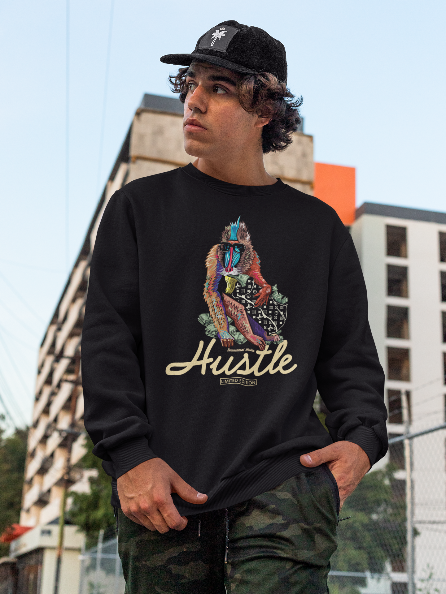 "HTL Mammal" Limited Edition Crewneck Sweatshirt Uni Sex