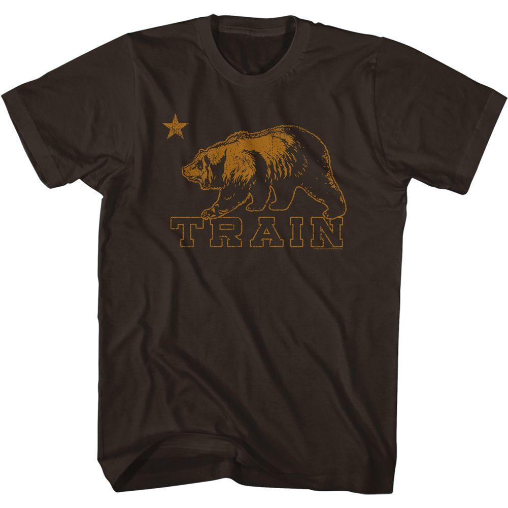 Train Bear Boyfriend Tee Hoodie, Sweatshirt | VibeWeaveTees.com