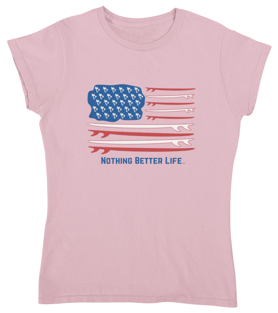 Women's USA Surf Tee