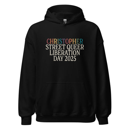 Christopher Street Queer Liberation Day 2025/Pride Is Going Back To The Roots Unisex Hoodie