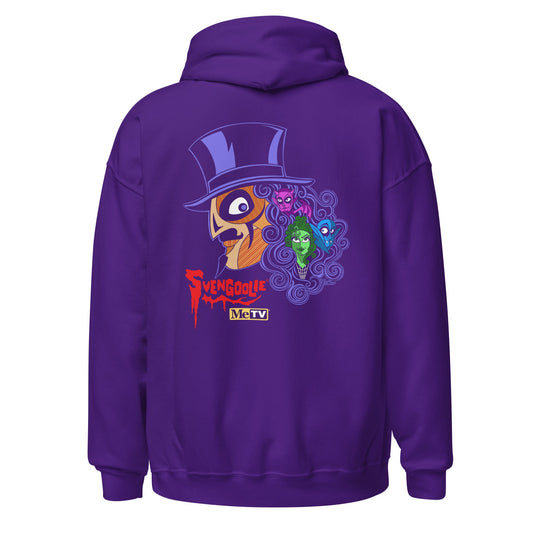 "Hair's Looking At You" SvengoolieÂ® Pullover Hoodie by Franco Aureliani (2025 Series)