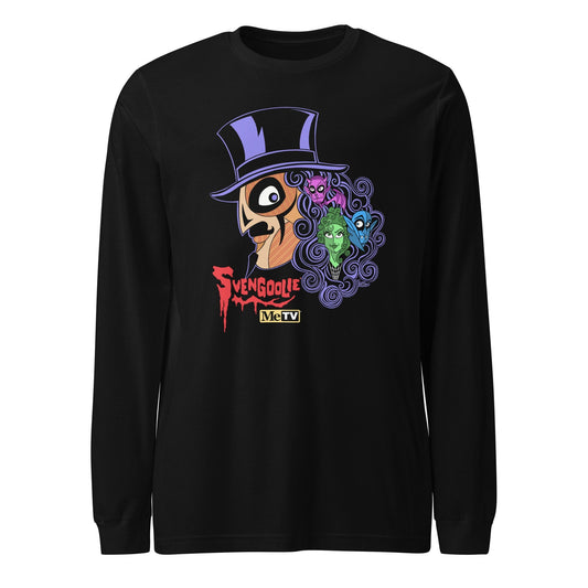 "Hair's Looking At You" SvengoolieÂ® Long-Sleeve Shirt by Franco Aureliani (2025 Series)