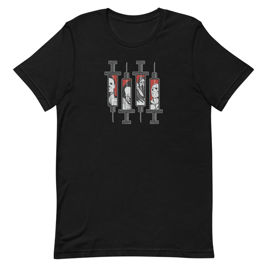 Horror Movie Syringes Tee