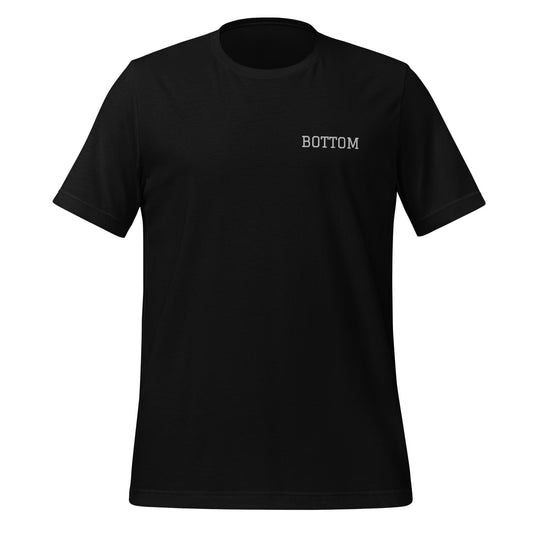 Bottom Embroidered Unisex T-Shirt