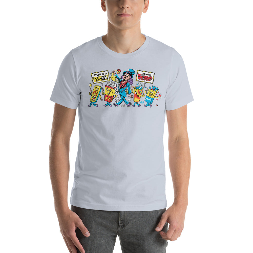 "Let's All Go" SvengoolieÂ® T-Shirt by Mitch O'Connell (2022 Series)