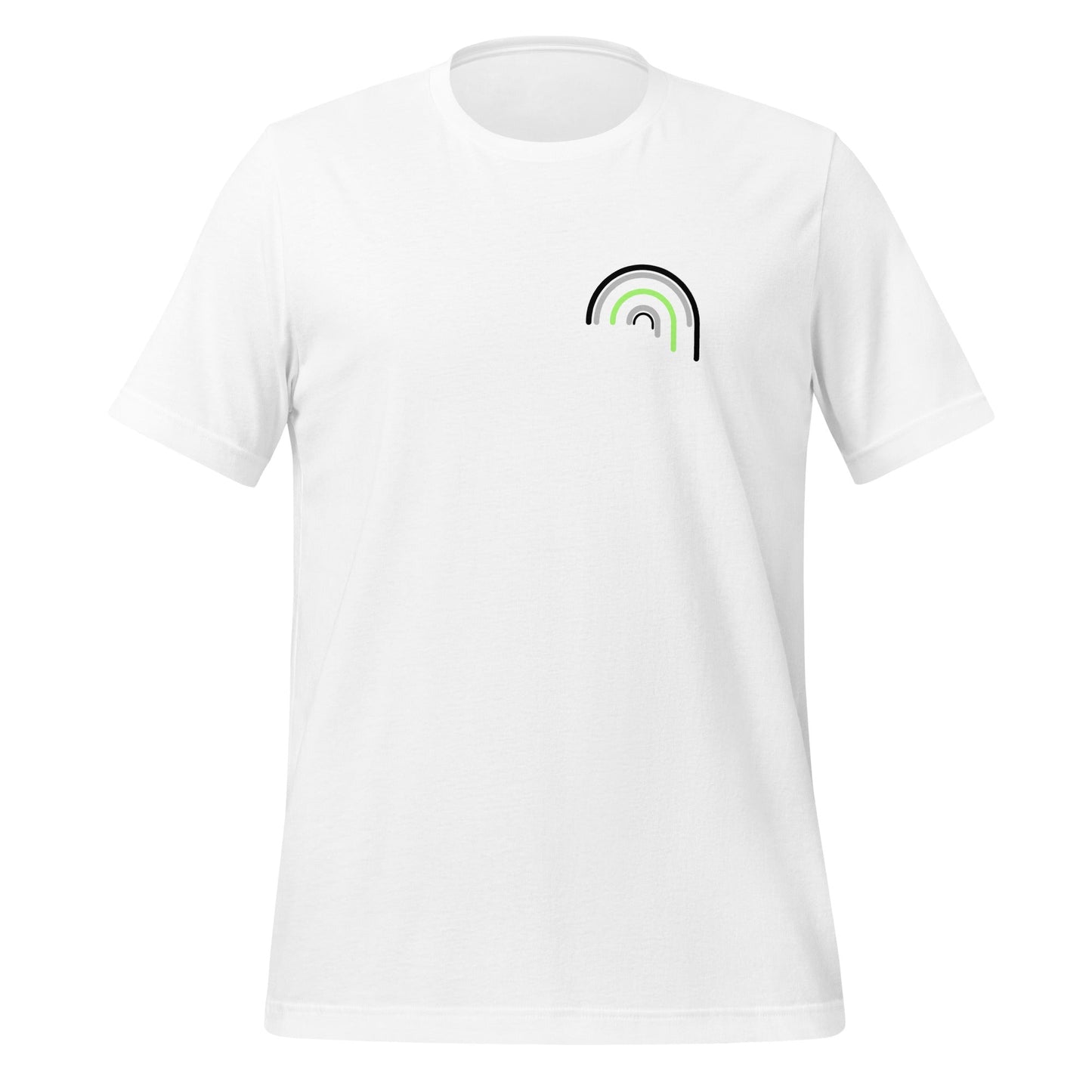 Agender Rainbow Drip Unisex T-Shirt