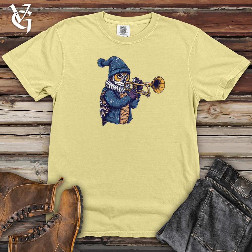 Owl Trumpet Performance Heavy Cotton Comfort Colors Tee