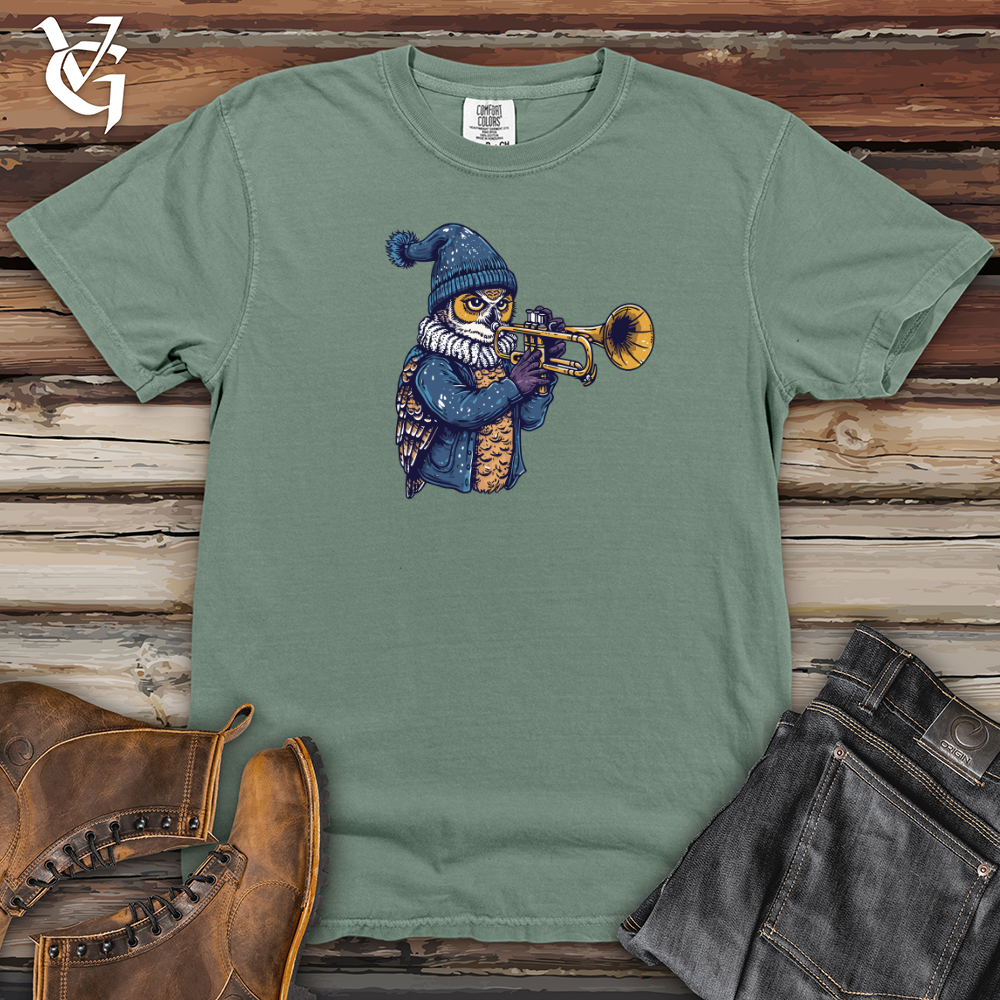 Owl Trumpet Performance Heavy Cotton Comfort Colors Tee