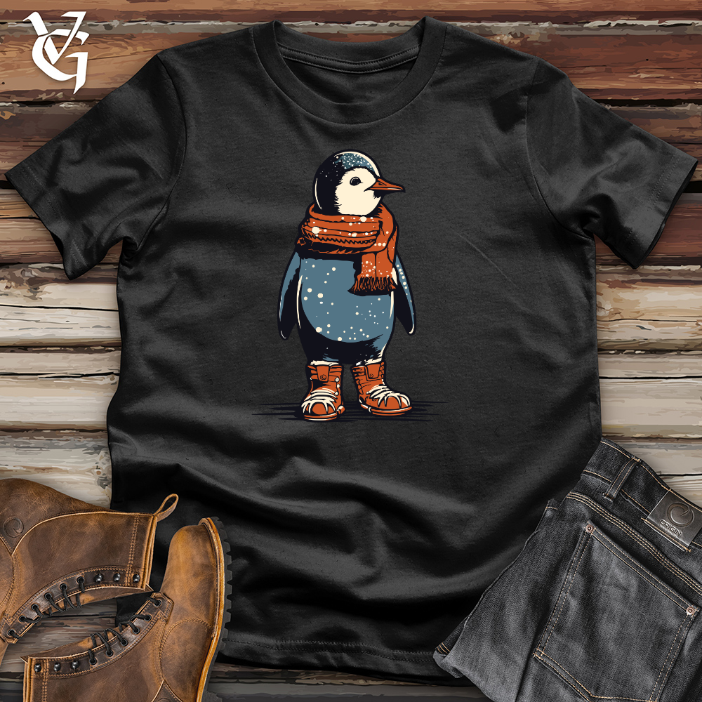 Vintage Snow Boot Penguin Cotton Tee