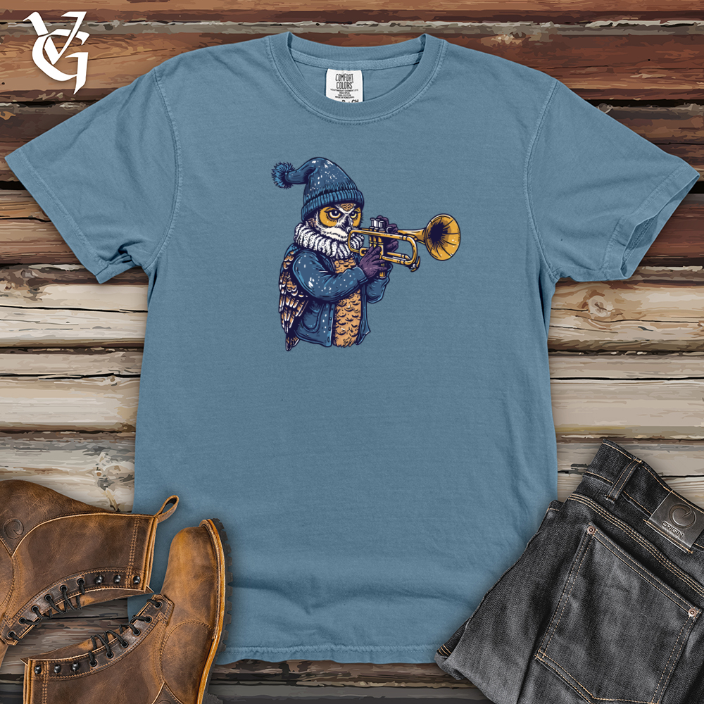 Owl Trumpet Performance Heavy Cotton Comfort Colors Tee