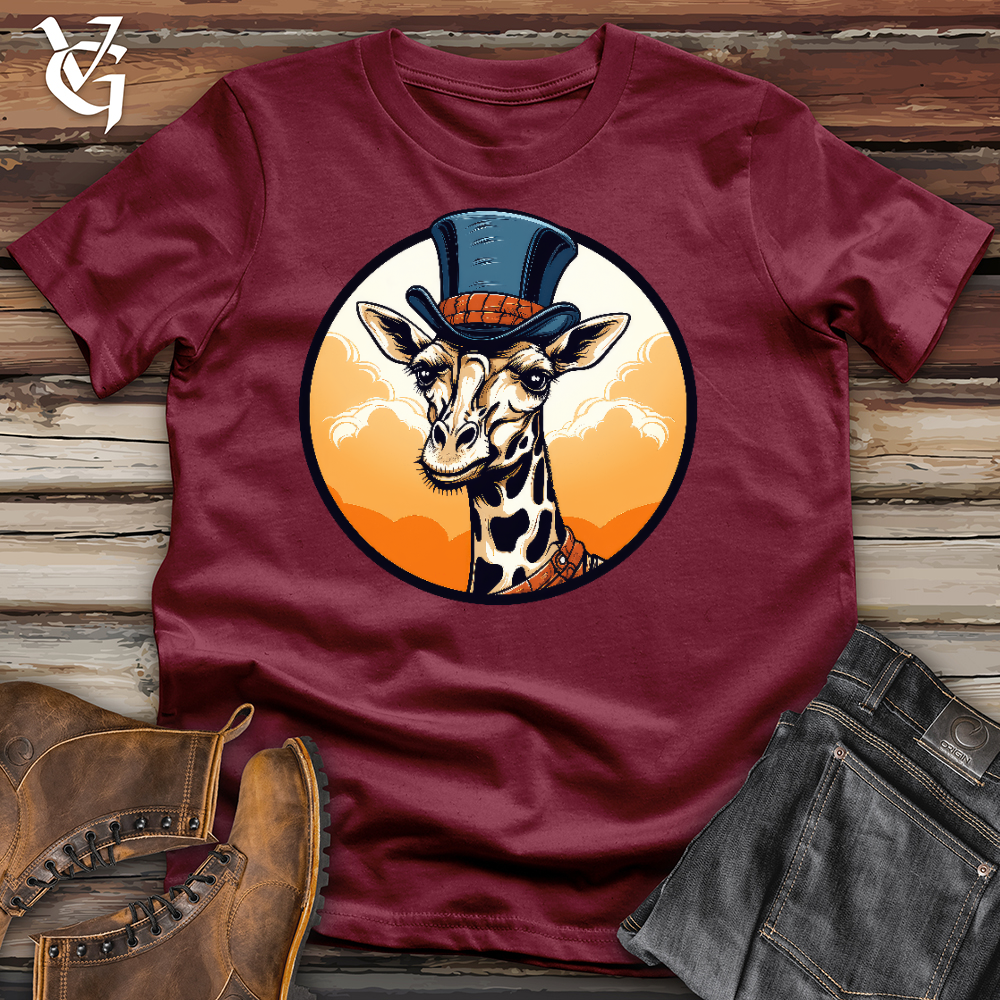 Top Hot Giraffe Cotton Tee