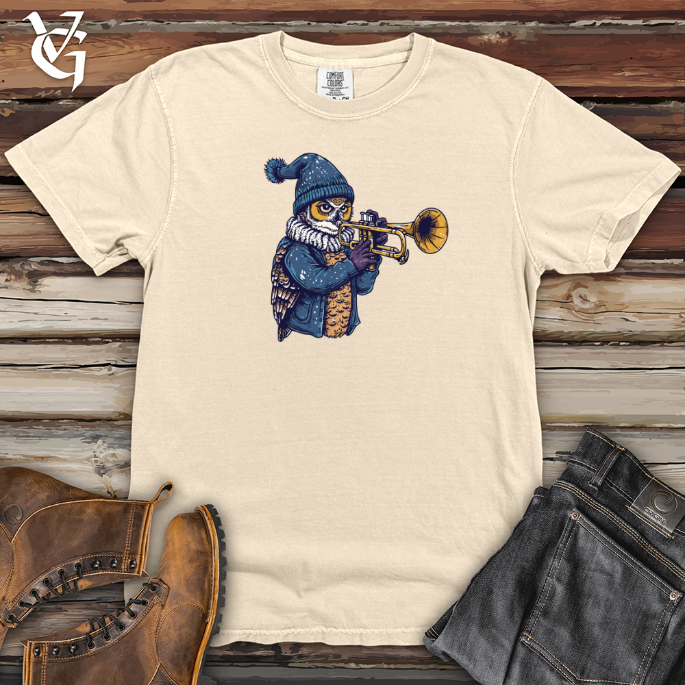 Owl Trumpet Performance Heavy Cotton Comfort Colors Tee