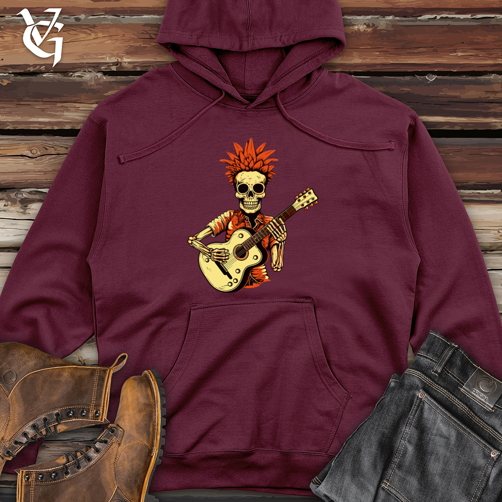 Vintage Pineapple Melodies Midweight Hooded Sweatshirt