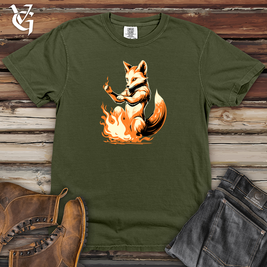 Vintage Fire Fox Heavy Cotton Comfort Colors Tee