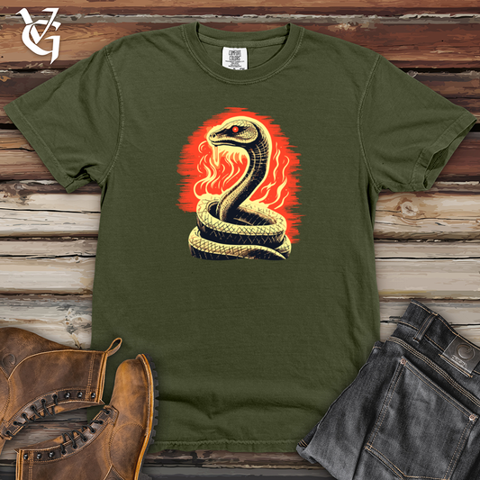 Vintage Fire Serpent Heavy Cotton Comfort Colors Tee