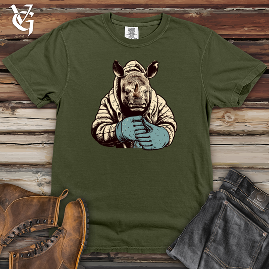 Vintage Mitten Wearing Rhino Heavy Cotton Comfort Colors Tee