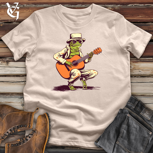 Vintage Guitar Frog Cotton Tee
