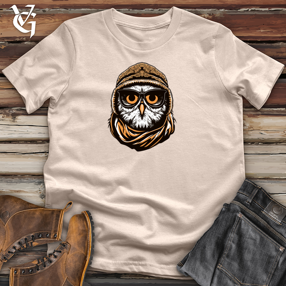 Vintage Ski Mask Owl Cotton Tee