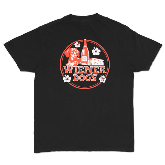 wiener dogÃ¢â‚¬â„¢s unisex tee | black
