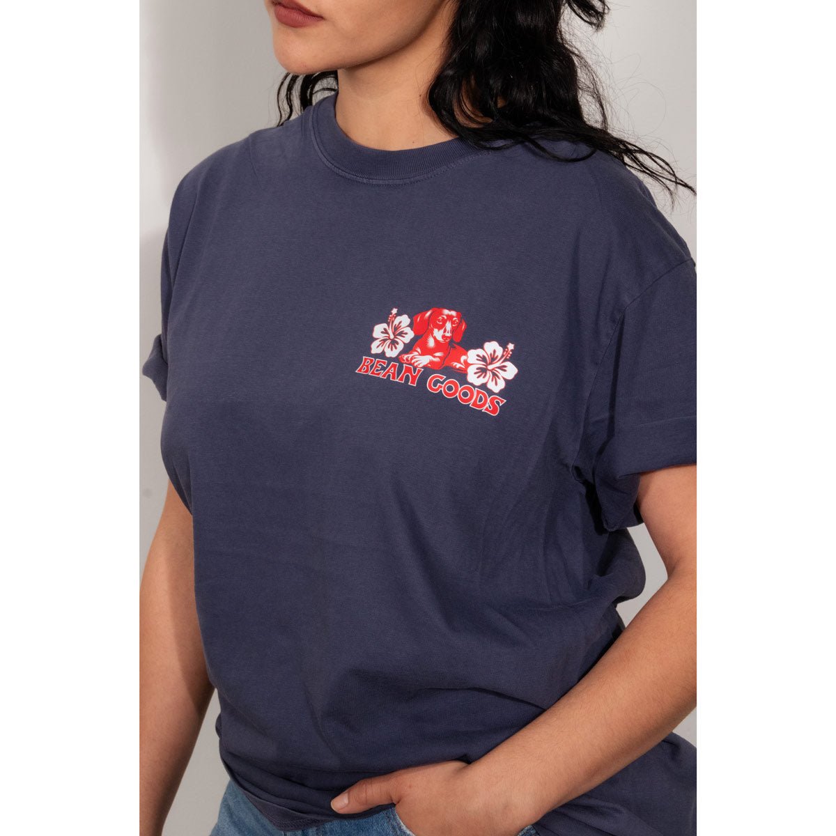 wiener dogÃ¢â‚¬â„¢s unisex tee | navy
