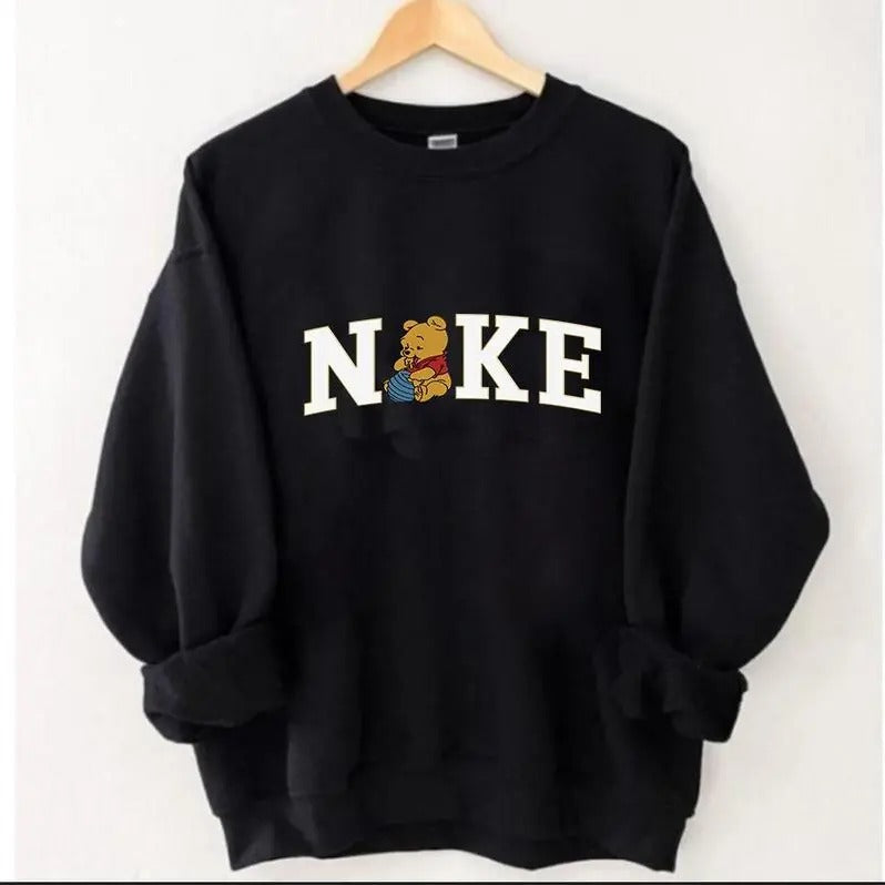 winnie pooh Shirt, Honey Bear Printed Logo Tshirt, Hoodie, Sweatshirts, Cute Fall Sweatshirt, BabyPooh Shirt 1080